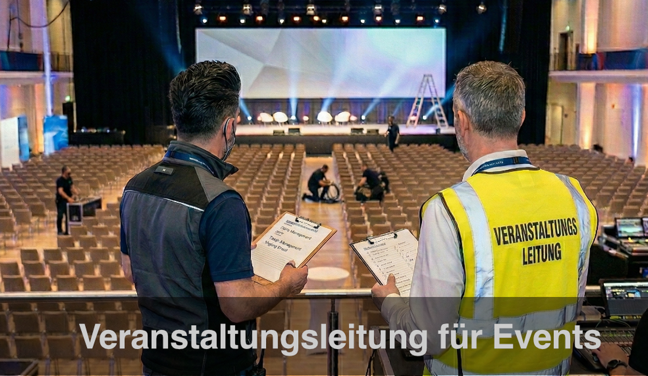 Veranstaltungsleitung für Events